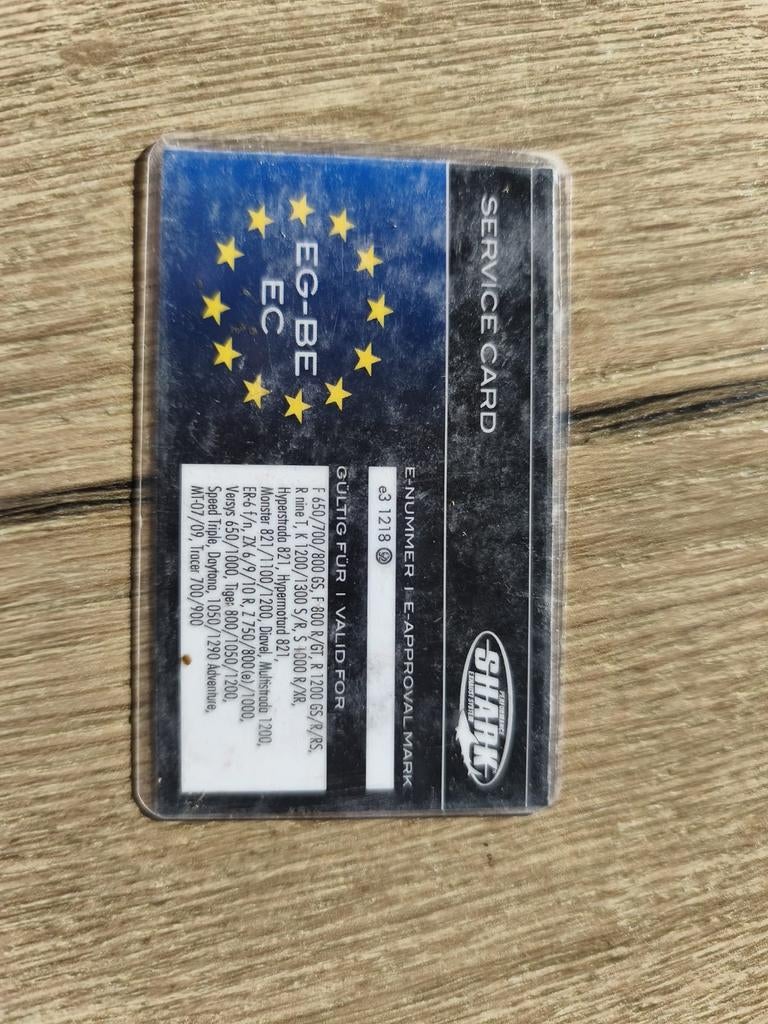 Uitlaat bmw r1200gs of 1250, Ophalen