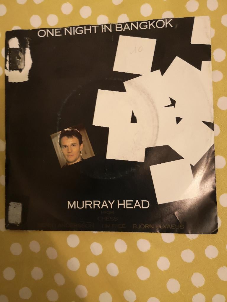 Murray,haed one nicht in bankok(bpost gratuit), Enlèvement ou Envoi, Single, Utilisé, Pop
