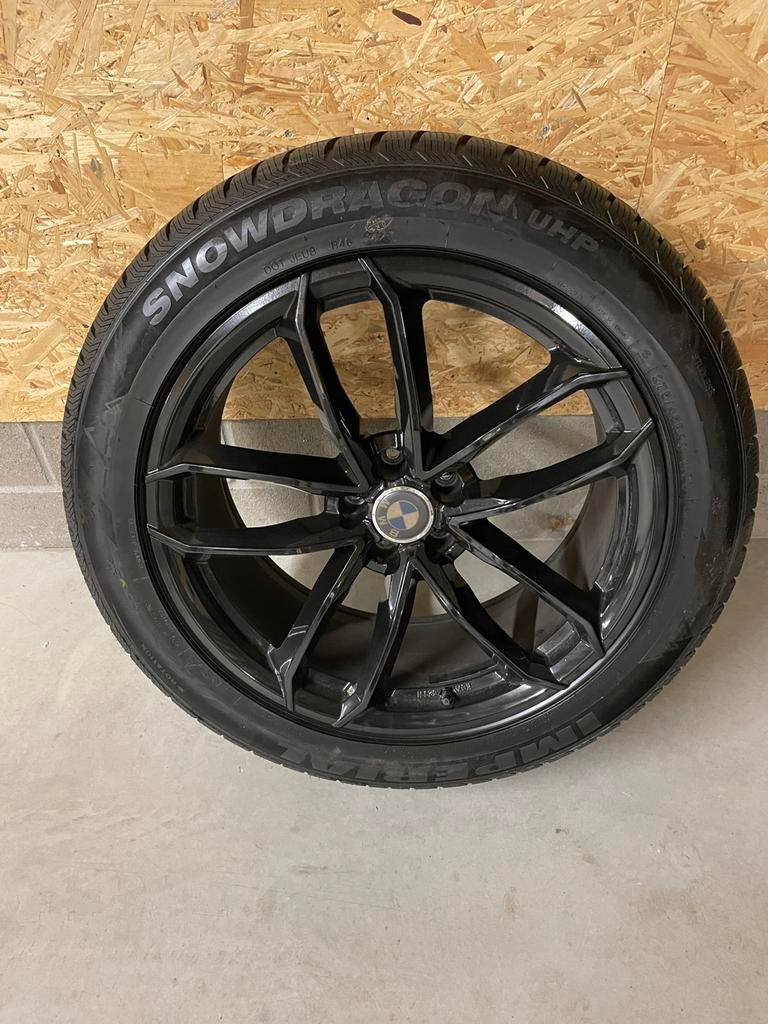 Winter set velgen BMW X 5, Ophalen, Gebruikt, 275 mm, Banden en Velgen