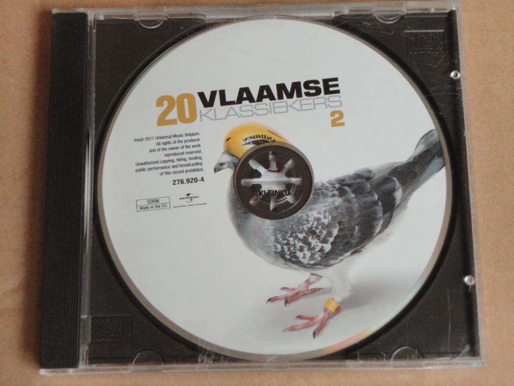 CD 20 Vlaamse Klassiekers 2 WILL TURA /MARVA....>> Zie nota, Ophalen of Verzenden