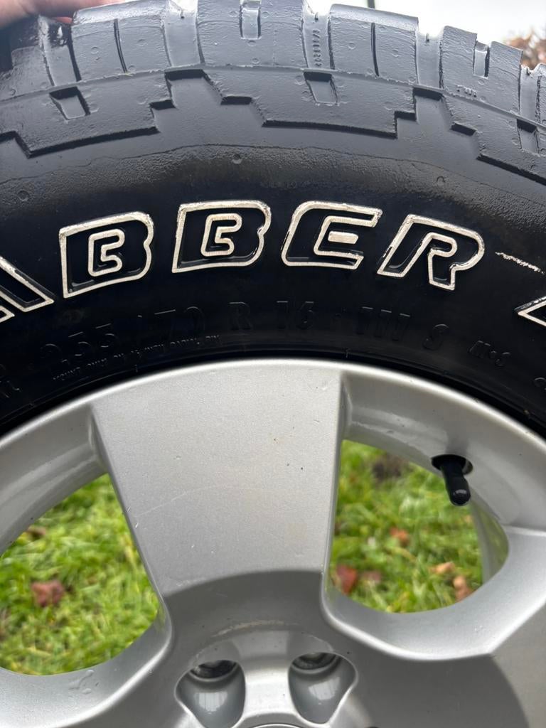 Banden + velgen van Nissan, Ophalen, Zo goed als nieuw