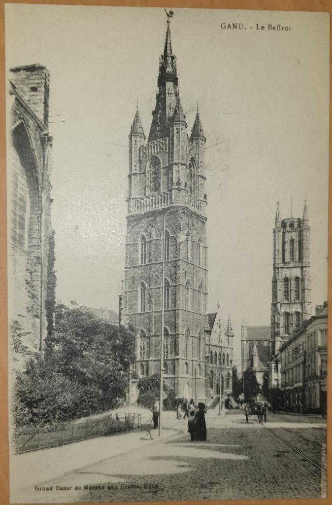 Gent - Gand - Le Beffroi, Enlèvement ou Envoi, 1920 à 1940, Non affranchie, Flandre Orientale