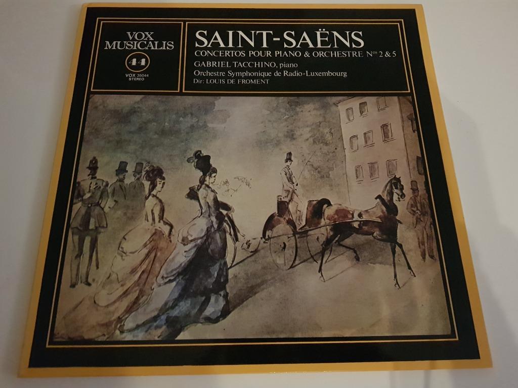 Vinyle LP Saint-Saëns Classical Concertos pour Piano Orchest, Enlèvement ou Envoi, 12 pouces, Musique de chambre