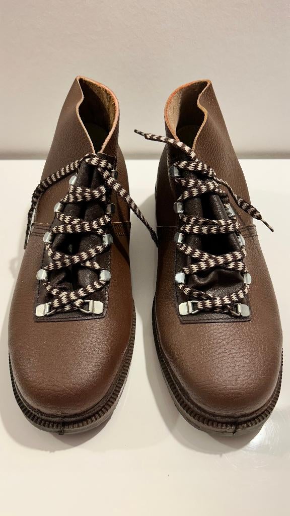 Lemaitre bruine werkschoenen met stalen tip (maat 42), Enlèvement ou Envoi, Comme neuf