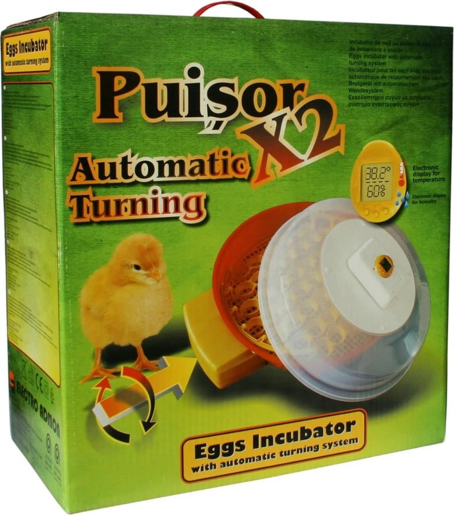 Puisor X2 104 (AUTOMATIQUE) + œufs à incuber gratuits, Enlèvement ou Envoi, Neuf, Couveuse