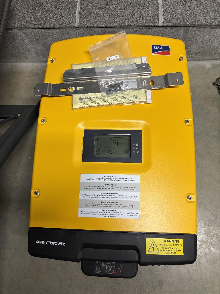Onduleur SMA STP 7000TL-20, Enlèvement, Utilisé