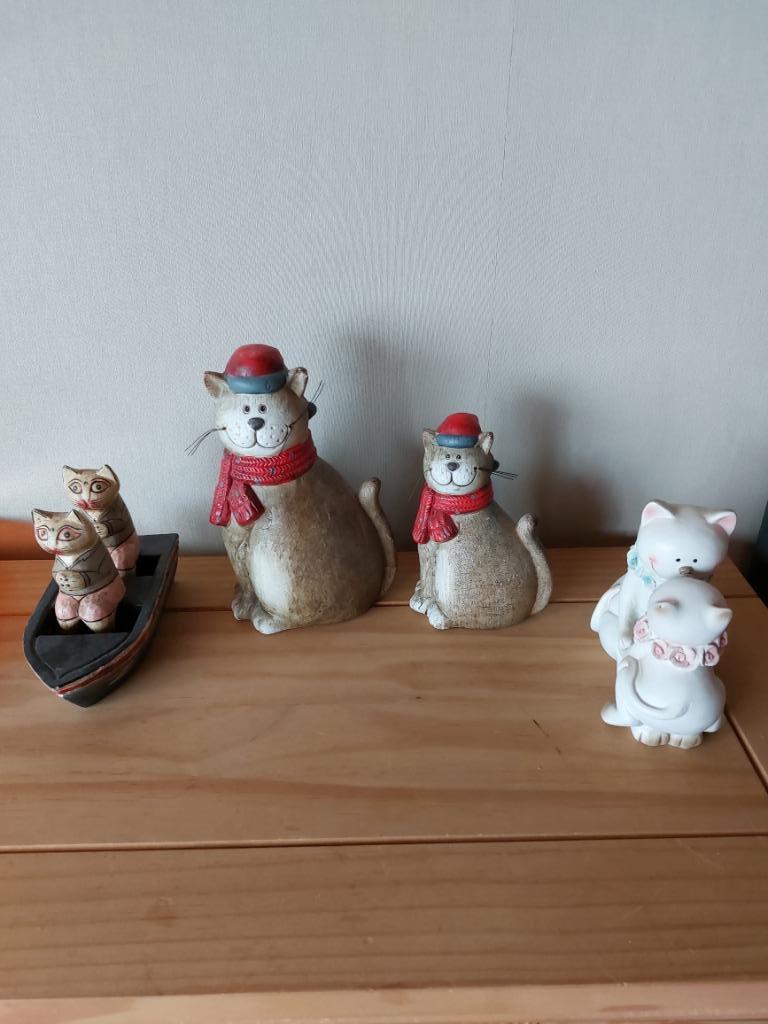 Figurines de chats, Enlèvement ou Envoi, Neuf, Animal