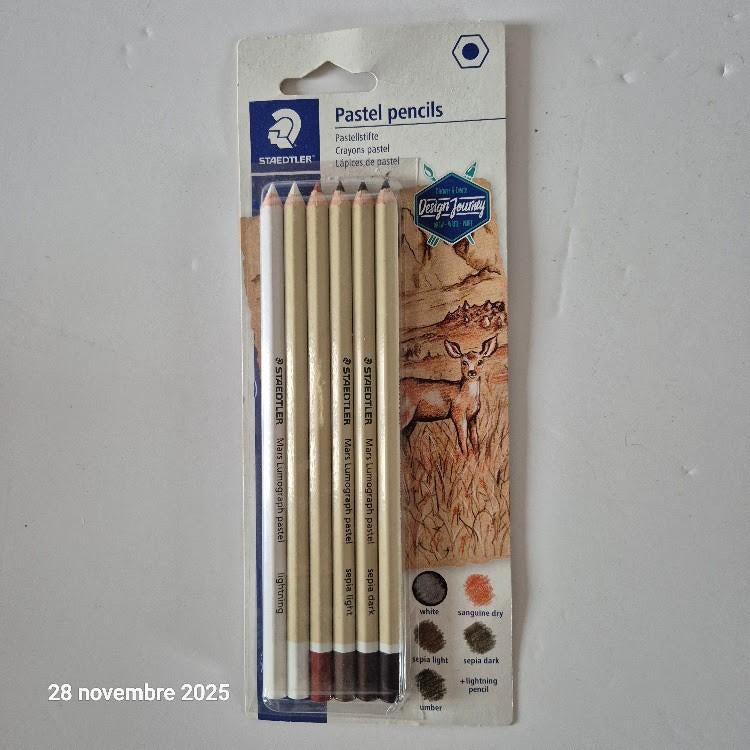 crayons pastel Staedtler Lumograph pastel pour des travaux, Hobby & Loisirs créatifs, Dessin, Envoi, Neuf, Crayon ou Feutre