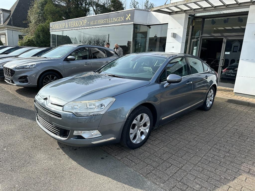 CITROEN C5 BERLINE 2.0 EXCLUSIVE BENZINE AUTOMATISCH EXPORT, Auto's, 4 deurs, 2090 kg, Zwart, 4 cilinders