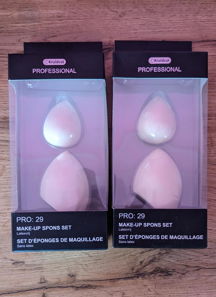 Lot d'éponges de maquillage, Enlèvement ou Envoi, Neuf, Tout le visage, Maquillage