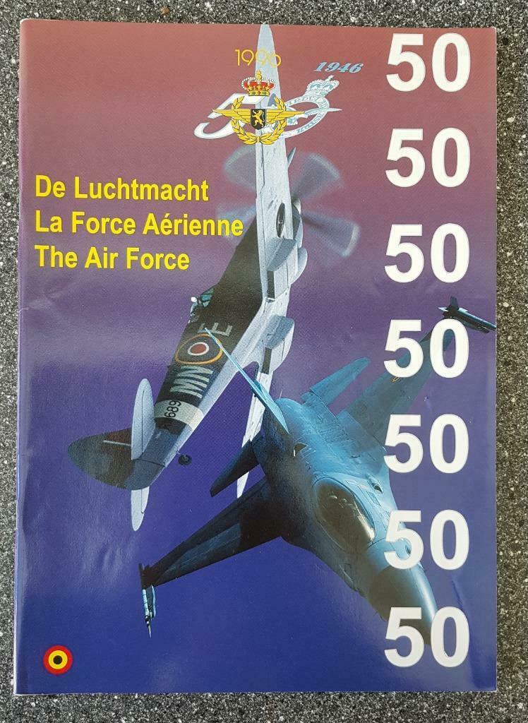 Belgian Air Force 50 Jaar in 1996, Collections, Enlèvement ou Envoi, Armée de l'air, Livre ou Revue