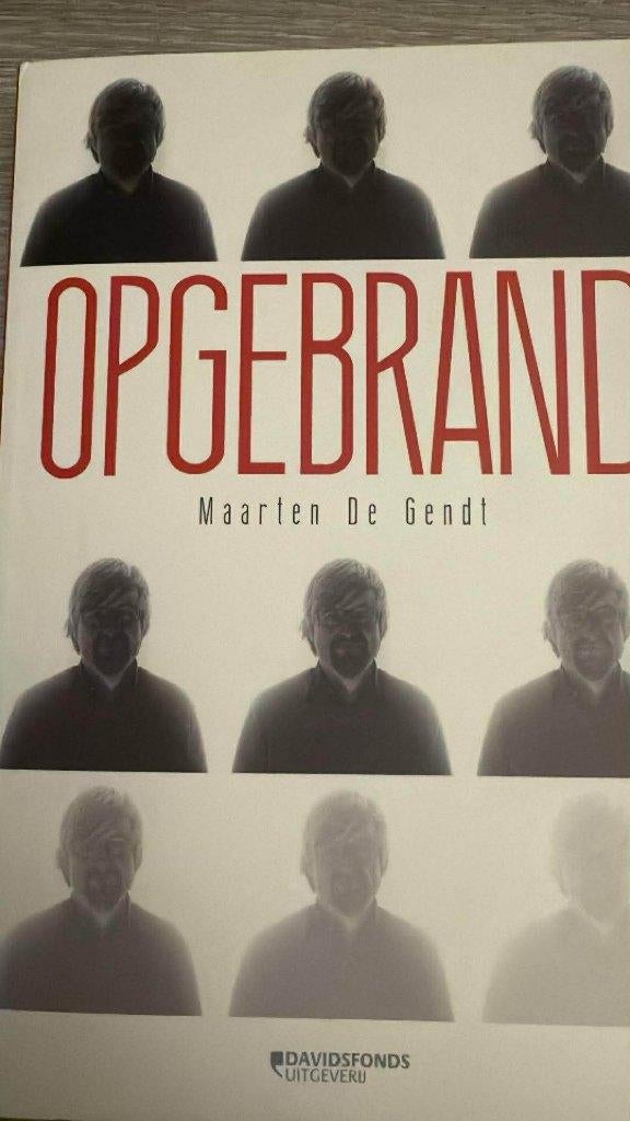 Nieuw boek "Opgebrand" - Maarten De Gendt, Enlèvement ou Envoi, Neuf, Psychologie clinique, Maarten De Gendt