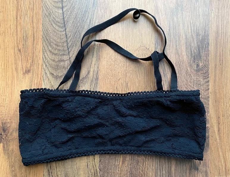 Zwarte bralette Maison Scotch maat S, Sans manches, Maison scotch, Taille 36 (S), Porté
