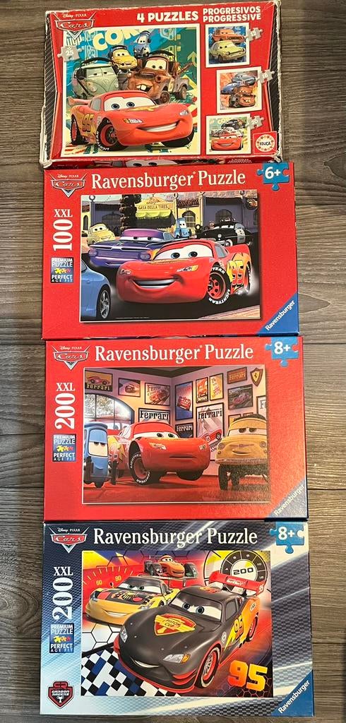 Puzzels Cars, Ophalen of Verzenden, Zo goed als nieuw