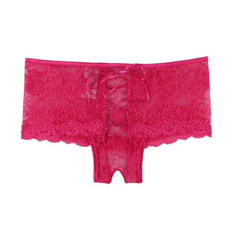 Fuchia string maat M-L, Ophalen of Verzenden, Roze