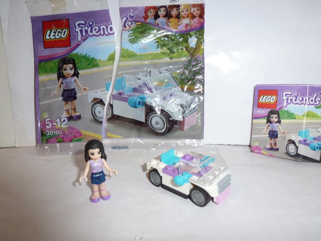 LEGO Friends Auto van Emma 30103, Ophalen of Verzenden, Zo goed als nieuw, Complete set, Lego