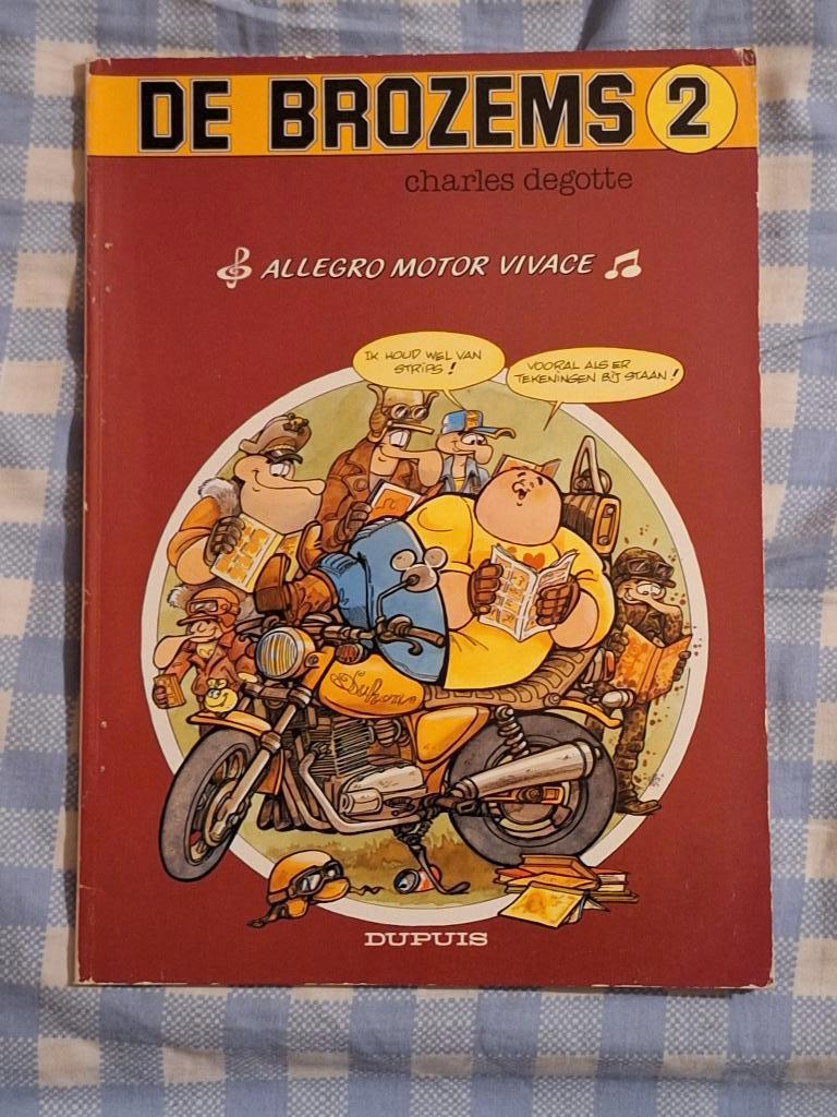 de brozems 2: allegro motor vivace, Boeken, Eén stripboek, Ophalen of Verzenden, Gelezen