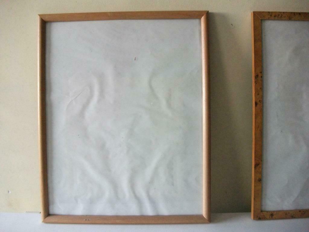 4 mooie houten lijsten of frames 40 x 50 cm, Ophalen of Verzenden, Zo goed als nieuw, Hout