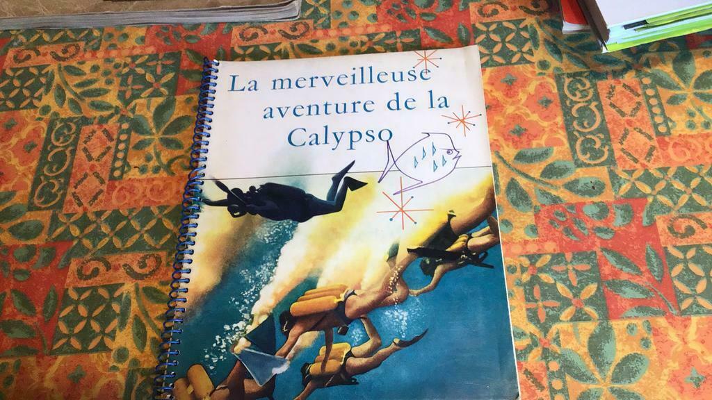 La merveilleuse aventures de la calypso (az), Ophalen of Verzenden, Zo goed als nieuw, Plaatjesalbum