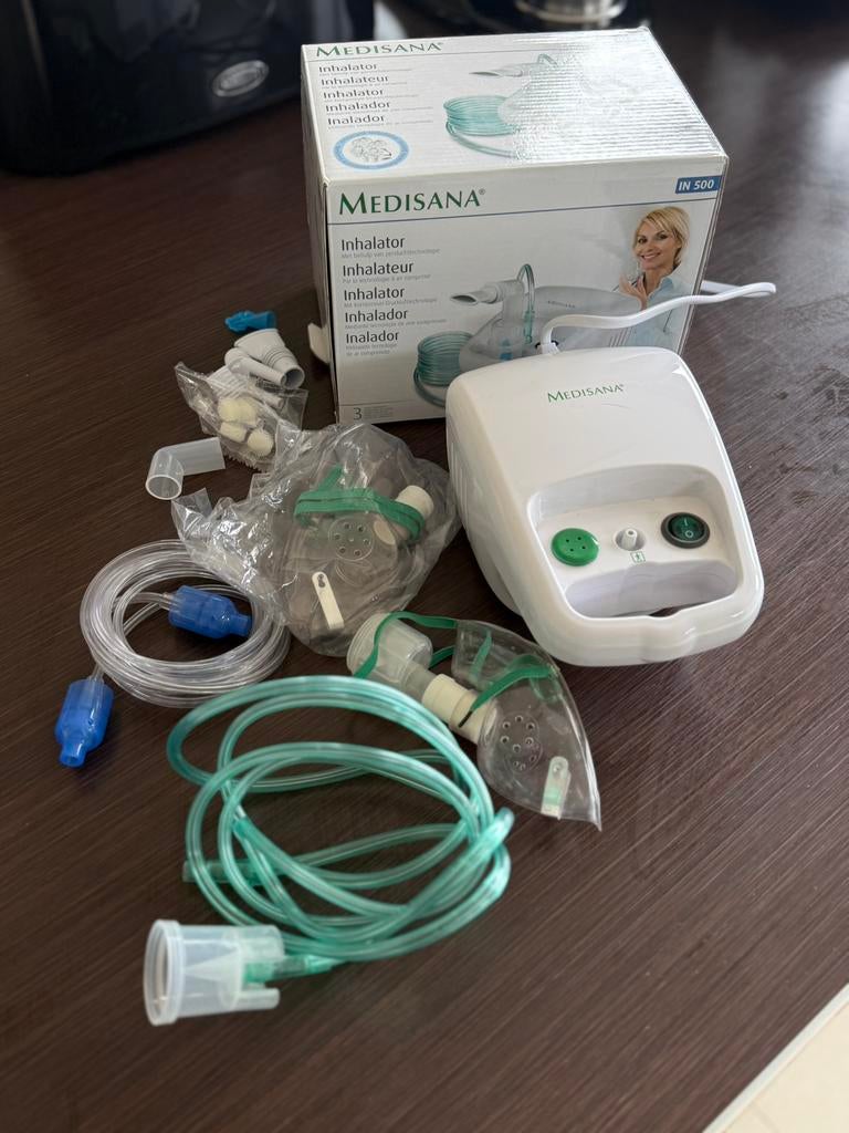Medisana inhalator IN500, Kinderen en Baby's, Ophalen of Verzenden, Gebruikt, Overige typen