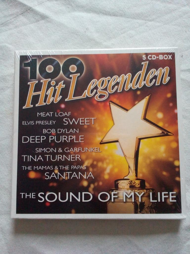 100 Hit Legenden - 5 CD Box, CD & DVD, Enlèvement ou Envoi, Neuf, dans son emballage, Rock et Metal