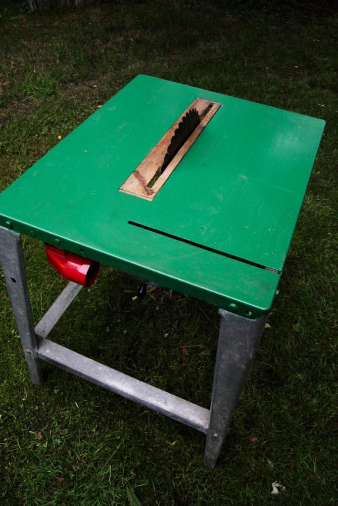 Cirkelzaag Tafelmodel, Doe-het-zelf en Bouw, Ophalen, Zo goed als nieuw, Overige typen