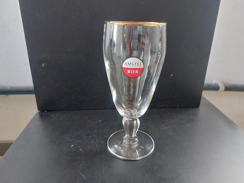 Ouder bierglas Amstel, Ophalen of Verzenden, Zo goed als nieuw, Glas of Glazen, Amstel
