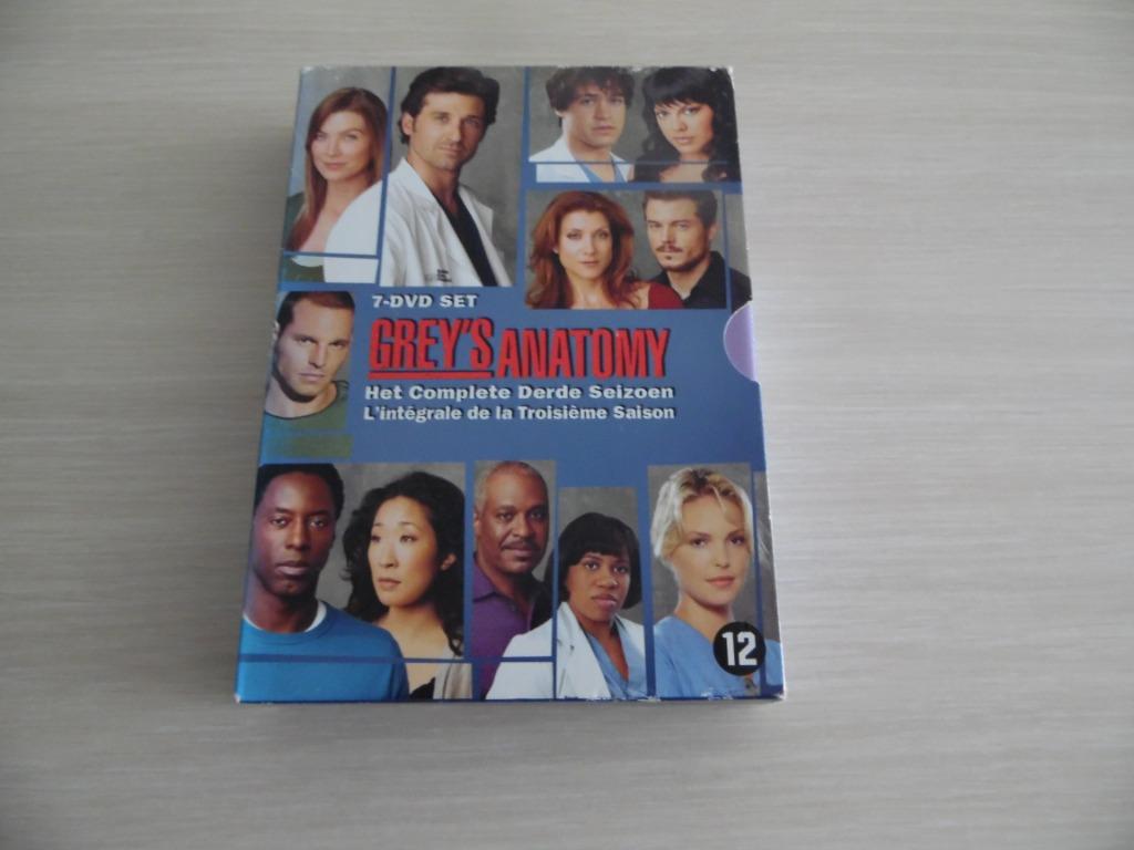 GREY'S ANATOMY, SEIZOEN 3, Boxset, Drama, Ophalen of Verzenden, Zo goed als nieuw