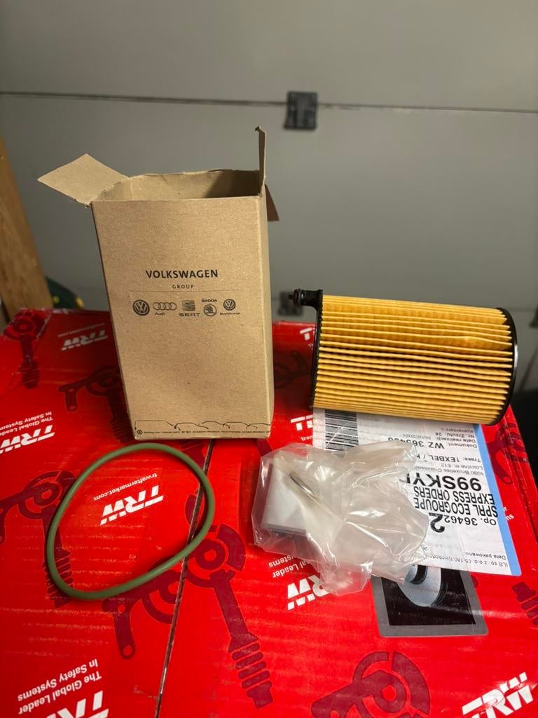 Filtre a heuile Audi Q7 châssis 4L ph.1+ph.2 année 2005-2015, Enlèvement ou Envoi, Utilisé, Audi