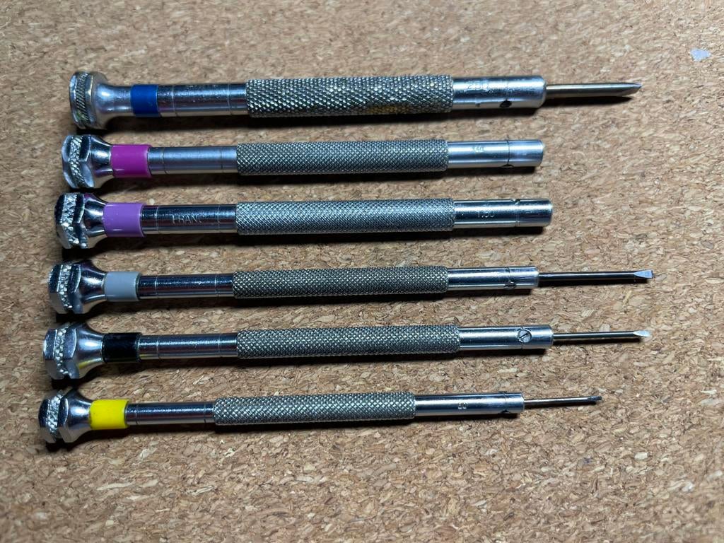 Schroevendraaiers voor uurwerkmaker, Antiek en Kunst, Ophalen of Verzenden