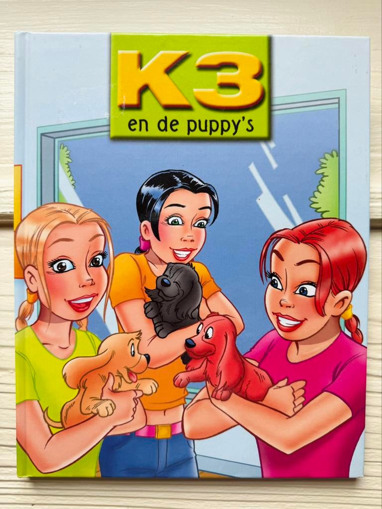 Boek K3: K3 en de puppy’s, Ophalen of Verzenden
