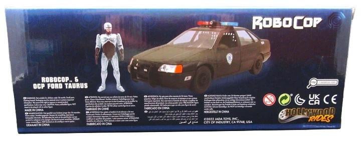 RoboCop - 1986 Ford Taurus with Robocop Figure 1:24, Hobby & Loisirs créatifs, Neuf, Customerservice@jadatoys.com, Enlèvement ou Envoi