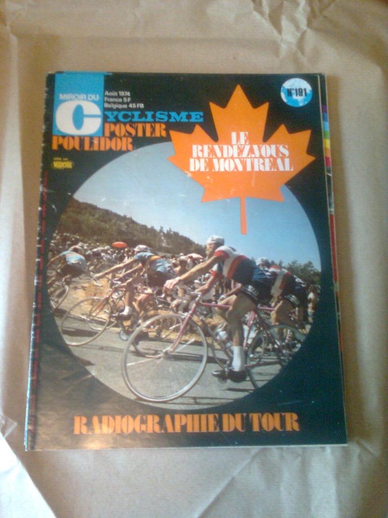 miroir Du Cyclisme 1974, Enlèvement ou Envoi, Diverse auteurs, Course à pied et Cyclisme, Utilisé