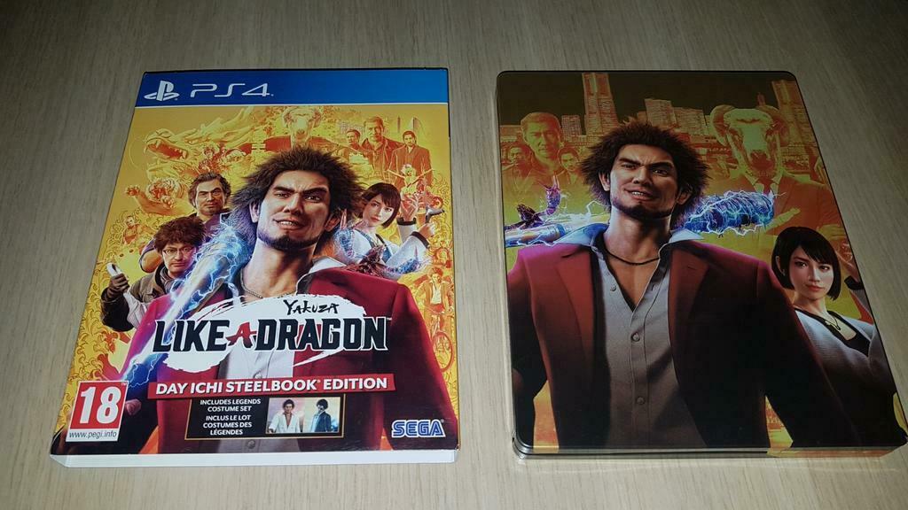Yakuza like a dragon edition steelbook, Enlèvement ou Envoi, Comme neuf