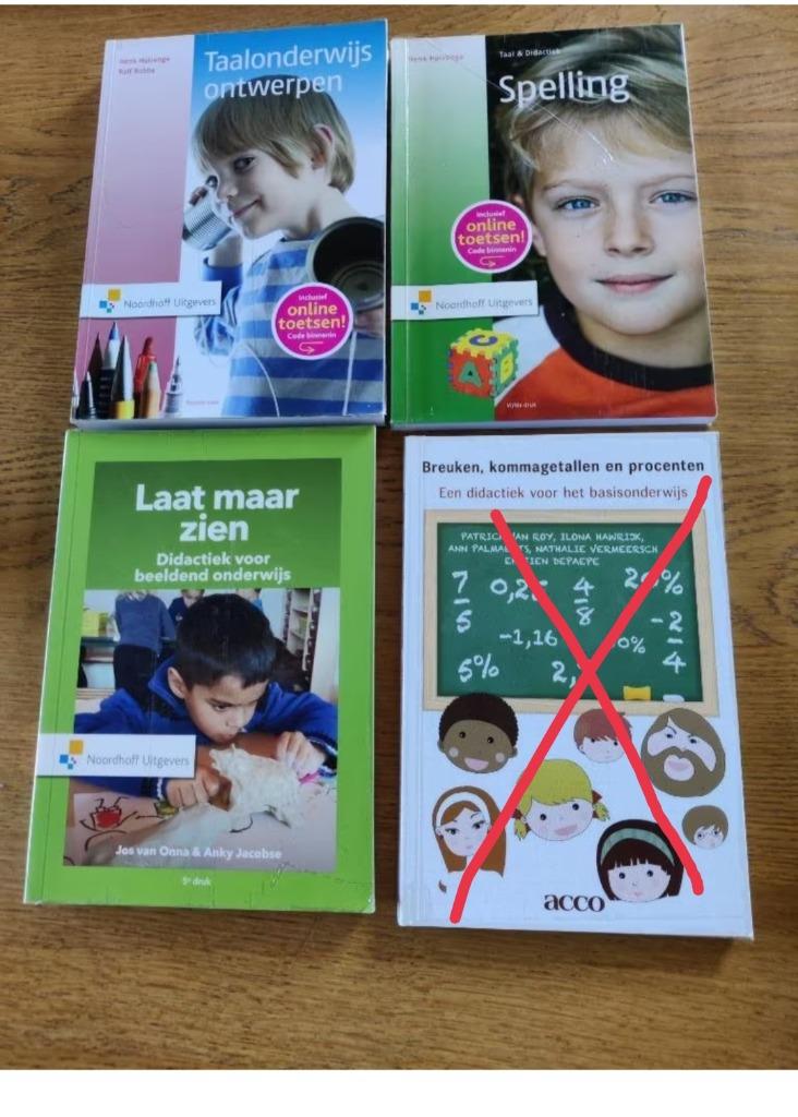 Studieboeken lager onderwijs PXL, Ophalen of Verzenden, Zo goed als nieuw, Hogeschool