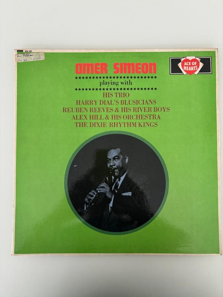 Omer Simeon – Playing With His Trio 1965, Ophalen of Verzenden, Zo goed als nieuw, Voor 1940, 12 inch