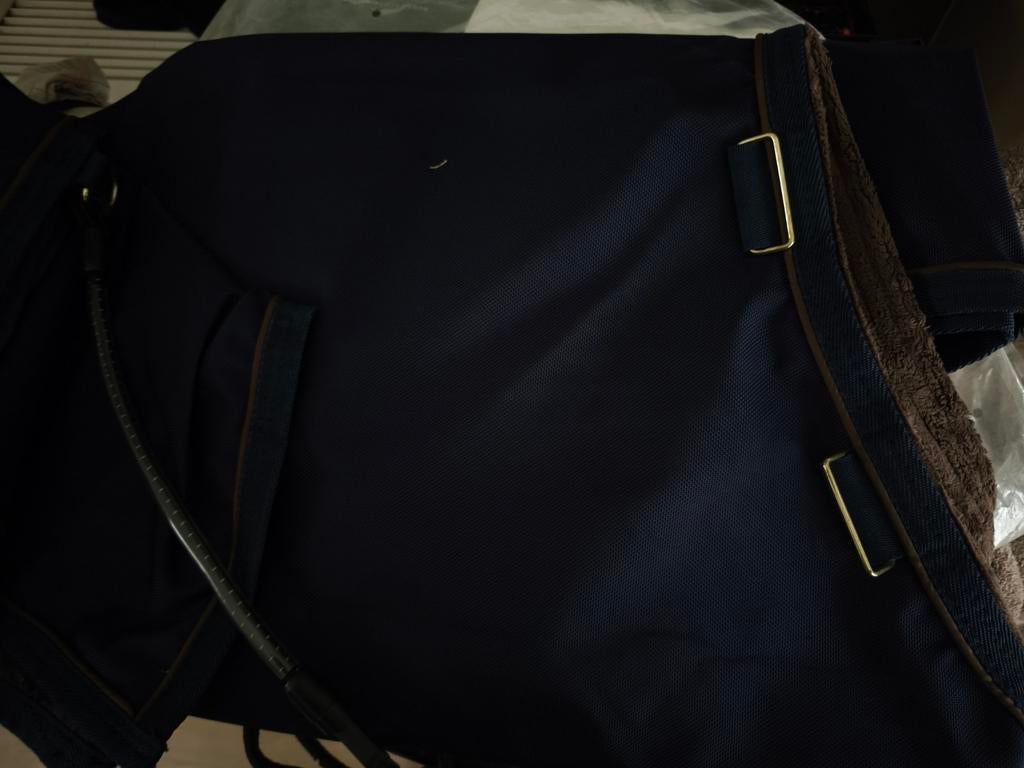 Regendeken kentucky marine blauw, Dieren en Toebehoren, Ophalen of Verzenden, Zo goed als nieuw, Deken