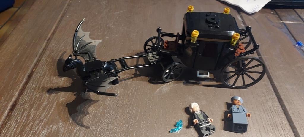 lego 75951 grindelwald escape, Ophalen of Verzenden, Gebruikt, Complete set, Lego