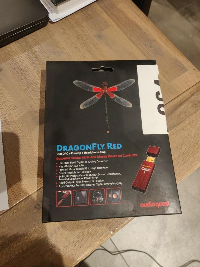 dragonfly red hoofdtelefoonversterker, Audio, Tv en Foto, Ophalen, Nieuw