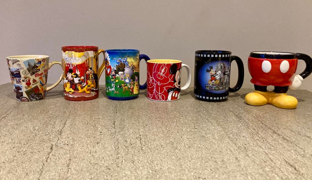 Verzameling gelimiteerde Disney tassen, Ophalen of Verzenden, Nieuw, Servies