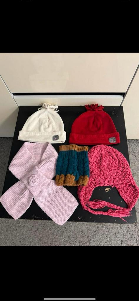 Lot accessoires fille hiver 5 pieces, Ophalen, Gebruikt, RIVER WOODS, Meisje