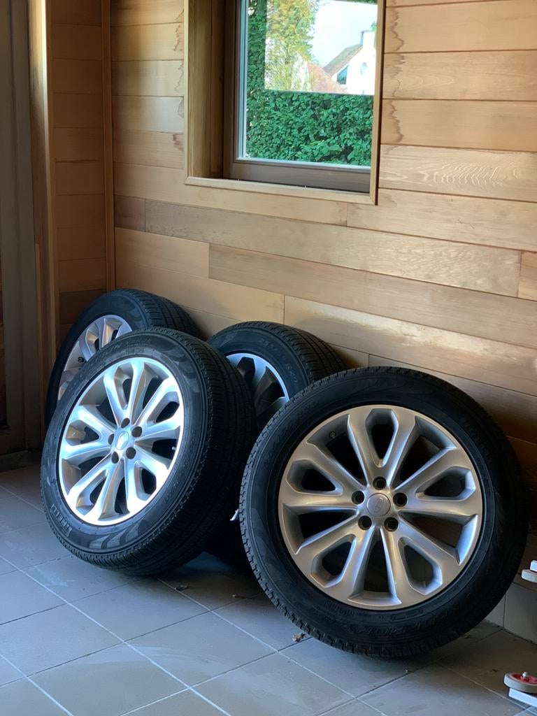 Velgen set 20” All Season band Land Rover Range Rover Jaguar, Ophalen, Winterbanden, Velg(en)