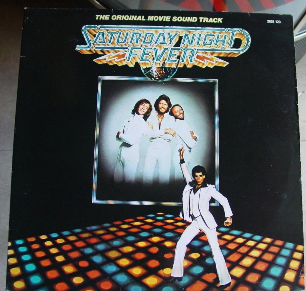 12INCH 33T DUBBEL LP SATURDAY NIGHT FEVER -BEE GEES-, Ophalen of Verzenden
