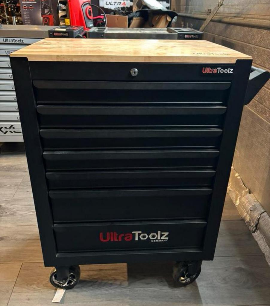 Chariot à outils professionnel SLIM rempli de prises, Enlèvement, Neuf