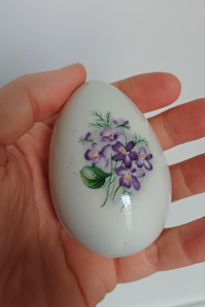 Capidimonte ei doosje viooltjes, Handtassen en Accessoires, Ringen, Ophalen of Verzenden