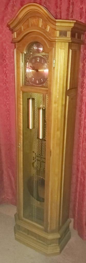 horloge à boîtier long avec tambours de Westminster, Enlèvement