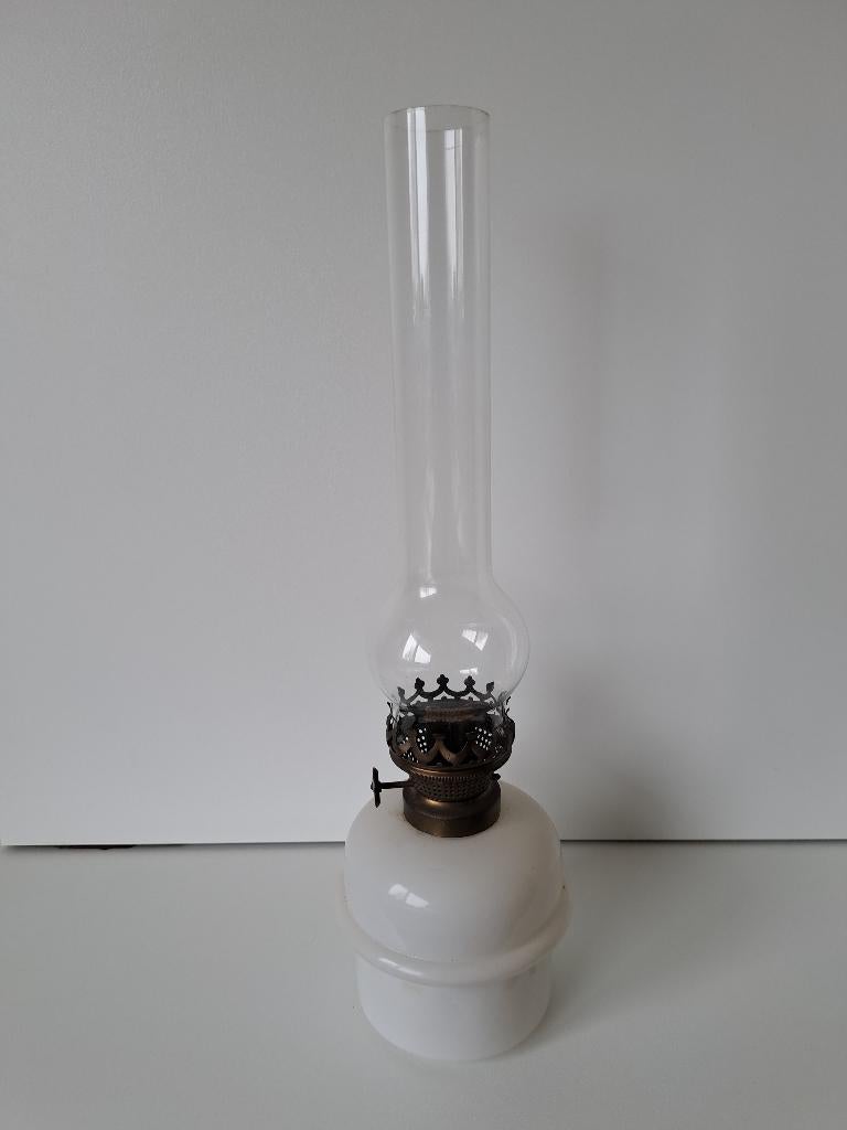 antieke petroleumlamp, Antiek en Kunst, Ophalen