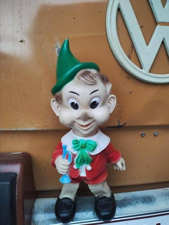 Vintage Pinokkio pieper!, Verzamelen, Disney, Ophalen of Verzenden