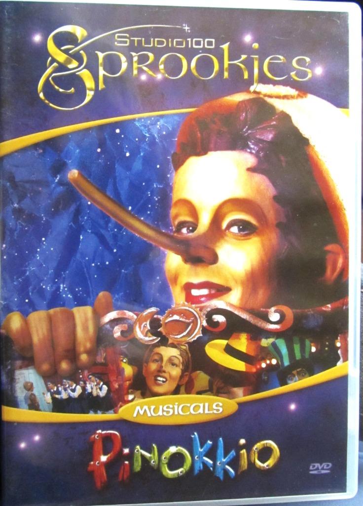 DVD MUSICAL- PINOKKIO, Alle leeftijden, Ophalen of Verzenden, Zo goed als nieuw, Muziek