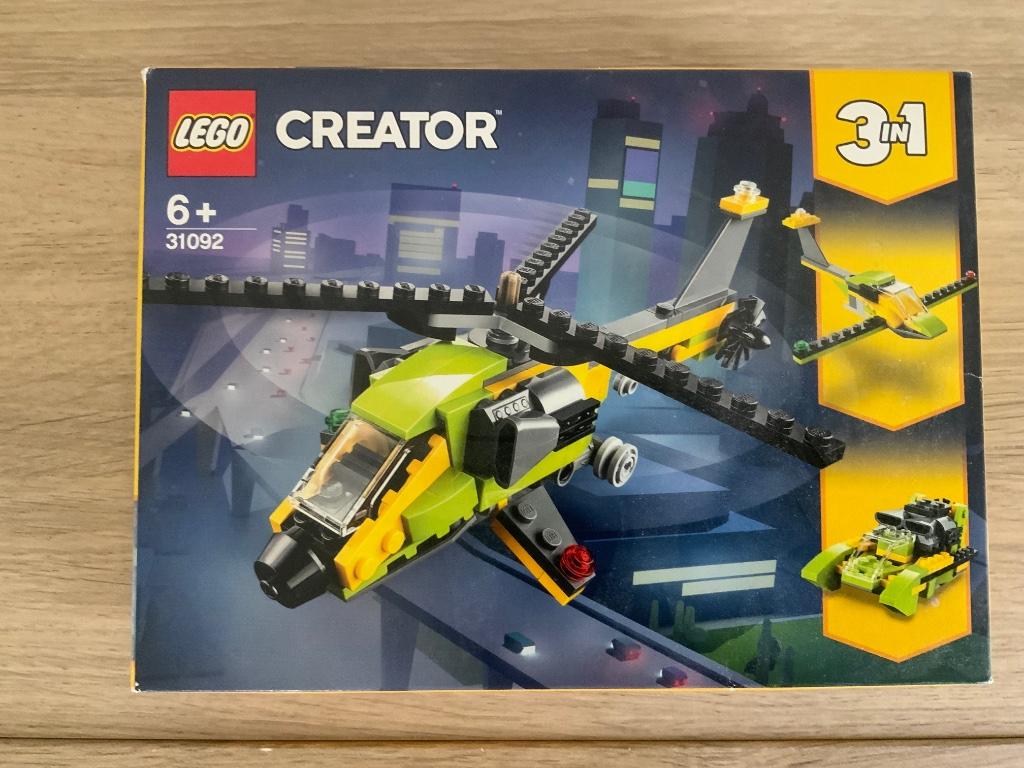 Lego CREATOR 3in1. 31092 helikopter avontuur. +6j, Ophalen, Zo goed als nieuw, Complete set, Lego